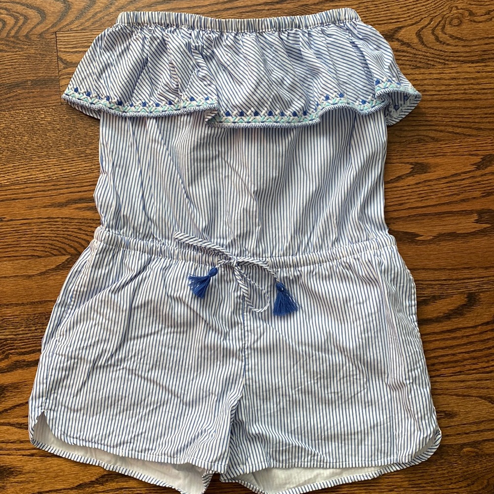 Vineyard vines striped romper